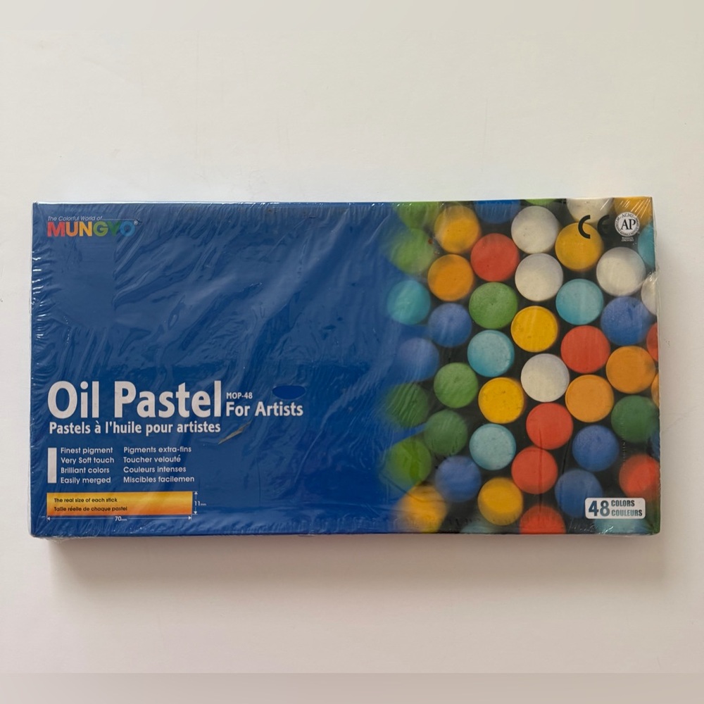 Mungyo Gallery Oil Pastels Set 48 Assorted Colors Artist Quality NEW